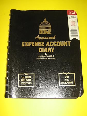 Dome Approved Expense Account Diary