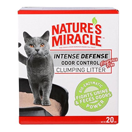 Nature's Miracle Intense Defense Odor Control Clumping Litter