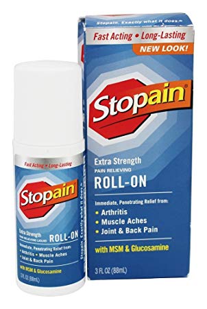 Stopain Extra Strength Pain Relief Roll- On 3 OZ