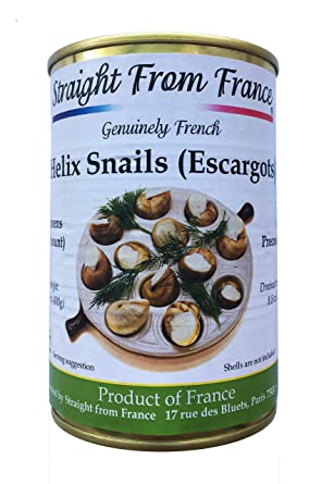 Straight from France French Lucorum Canned Escargots Snails (4 Dozens)