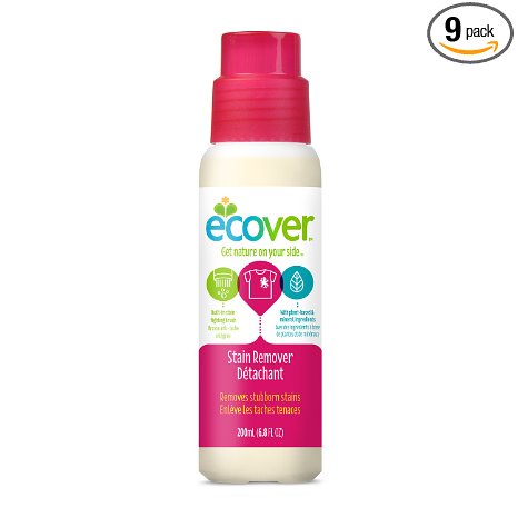 Ecover Stain Remover, 6.8-Ounce Bottle (Pack of 9)