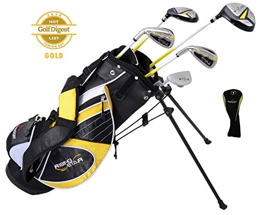 Paragon Rising Star Kids Golf Clubs Set/Ages 5-7 Yellow