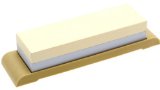Suehiro Japanese Sharpening Stone Dual-sided 1000 and 3000 Grit with Rubber Base Compact