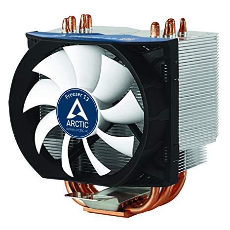 ARCTIC Freezer 13 - 200 Watt Multicompatible Low Noise CPU Cooler for AMD and Intel Sockets with pre-applied MX-4 High Performance Thermal Compound