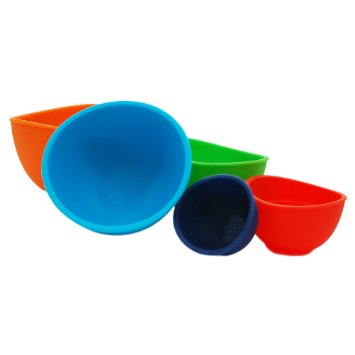 Good Cook Silicone Prep Measuring Bowls Nesting Set of 5