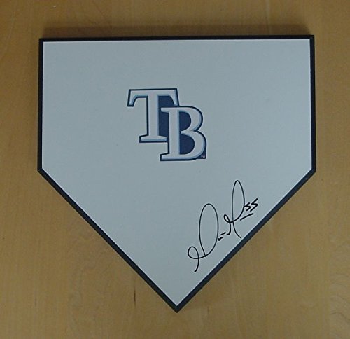 Matt Moore Tampa Bay Rays Autographed Signed Baseball Home Plate