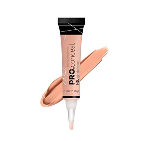 L.A. Girl Pro Conceal HD Concealer,0.28 Ounce (Peach)