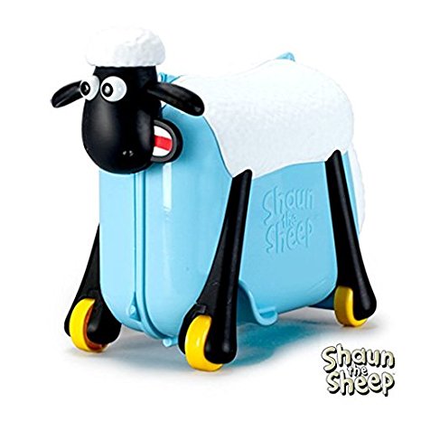 Ride on - Suitcase Shaun the Sheep (Blue)