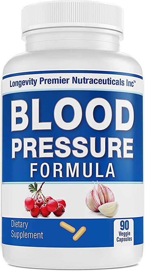 Longevity Blood Pressure Formula [90 Capsules]