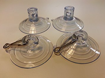 Original KITTY COT "World's BEST Cat Perch" - Replacement Set of 4 Giant Suction Cups