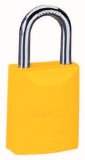 Master Lock 6835YLW Safety Series Padlock Aluminum Body 2-Inch Yellow
