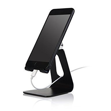 Intcrown Cell Phone Stand Adjustable iPhone Stand with Multi-Angle for iPhone 7 6 6s plus 5 5s 5c and All Android Smartphones