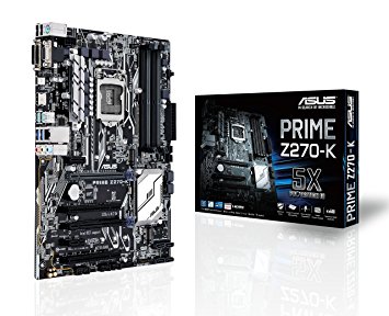 ASUS PRIME Z270-K LGA1151 DDR4 HDMI DVI VGA M.2 Z270 ATX Motherboard with USB 3.1