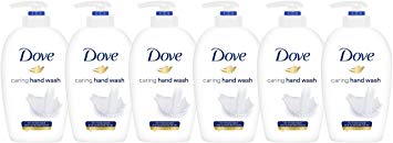 Dove Caring Hand Wash, Original, 250 Ml / 8.45 Ounce (Pack of 6), White