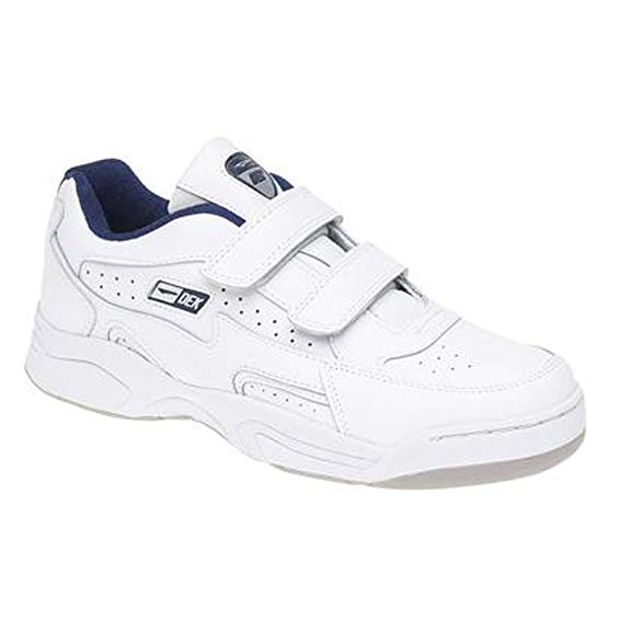 Mens Wide Fitting Twin Velcro Strap Trainers