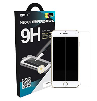 MTT Tempered Glass Screen Protector Guard for Apple iPhone 6S / 6