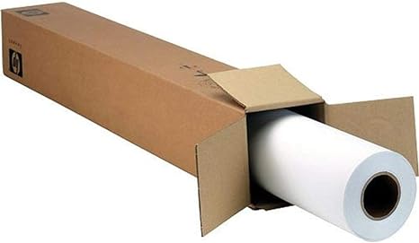 Hp C1860A DesignJet Bright White Inkjet Paper, 4.7 mil, 24" x 150' Roll, 3-Pack (BND00678)