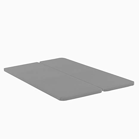 Greaton, 1.5-Inch Wood Bunkie Board Mattress/Bed Support, Fits Standard, King Size, Grey