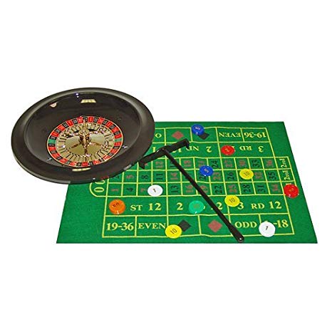 Trademark Poker 10-TFB311-10 Deluxe Roulette Set with Chips