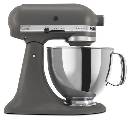 KitchenAid KSM150PSGR Artisan Series 5-Qt. Stand Mixer with Pouring Shield - Imperial Grey