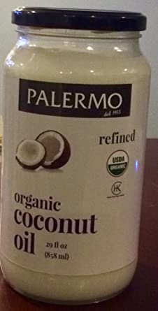 PALERMO Refined USDA Organic Coconut Oil - 29 fl oz (858 ml)