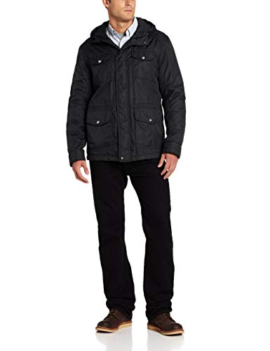 Dockers Men's Four-Pocket Field Hoodie Coat