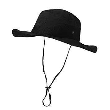 Vadventure Sun Protection Fishing Hat Waterproof Mens and Womens Wide Brim Summer Boonie Hats for Hunting Hiking Camping and Beach