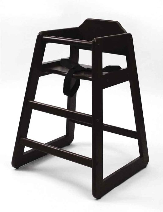 Lipper International 516E Highchair, Espresso