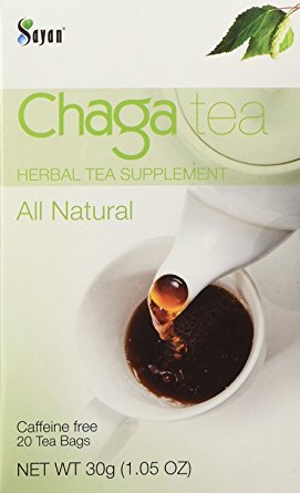 Sayan Siberian Chaga Mushroom Tea - Exclusive blend of Raw   Extract, Wild Harvested Herbal Supplement and Natural Antioxidant (20 Tea Bags, Caffeine Free)