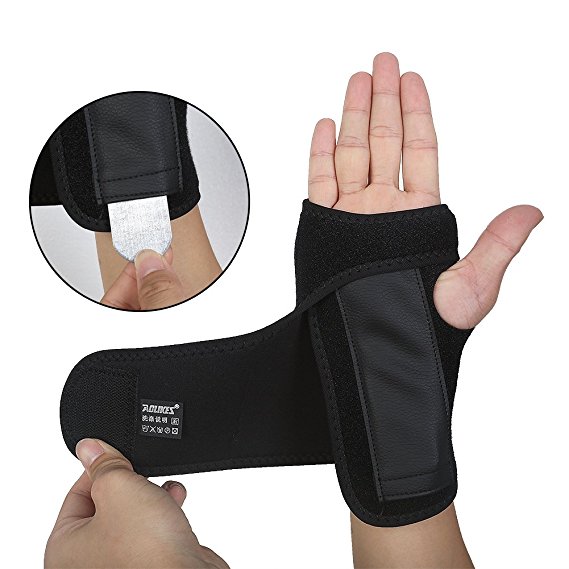 DOB AOLIKES Carpal Tunnel Wrist Brace with Removable Splint and Adjustable Support Wrap