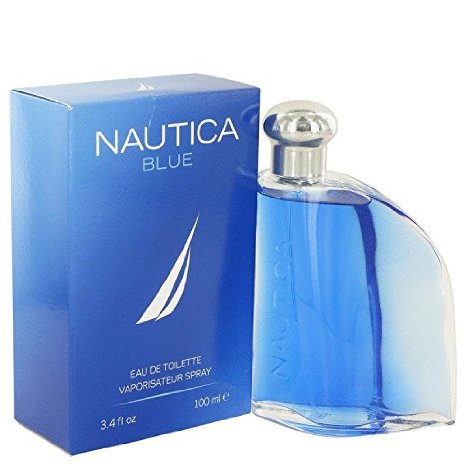 NAUTICA Blue Eau De Toilette Spray for Men, 3.4 Ounce