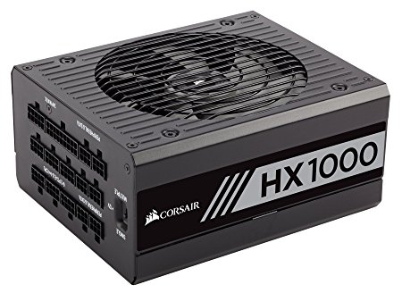 Corsair CP-9020139-NA HX1000 1000W 80 Plus Platinum High Performance Power Supply