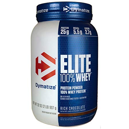 Dymatize Elite Whey Protein Isolate - 2lb (Rich Chocolate)
