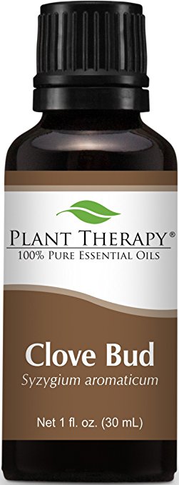 Plant Therapy Clove Bud Essential Oil. 100% Pure, Undiluted, Therapeutic Grade. 30 ml (1 oz).