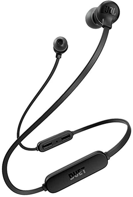 JBL Duet Mini 2 Bluetooth Wireless In-Ear Headphones - Black (Renewed)