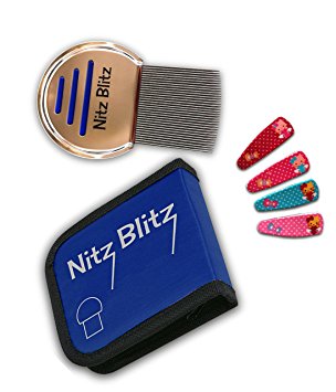 Nitz Blitz Lice Comb for Nits Free Hair, better For Lice, this Nits Comb kills Lices, and is the best for Lice Treatment. Feel Safe With Our Comb.