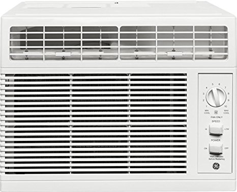 GE AHV05LW 17" Window Air Conditioner with 5,050 BTU Cooling Capacity in White