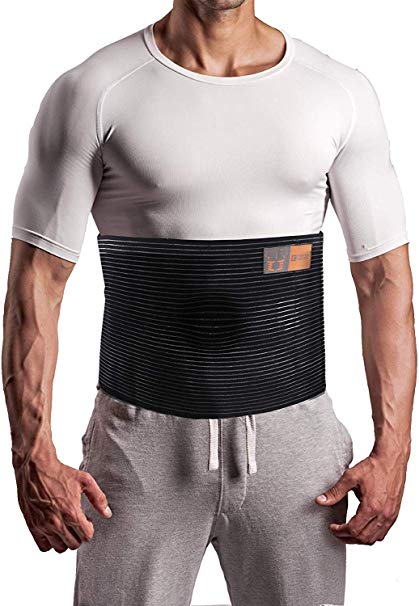 Plus Size Umbilical Hernia Support Belt I Pain and Discomfort Relief from Umbilical, Navel, Ventral and Incisional Hernias I Hernia Binder for Big Men and Large Women I XXL/2XL