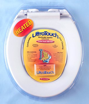 UltraTouch Heated Toilet Seat - White - Round Bowl