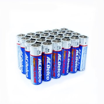 ACDelco AA Super Alkaline Batteries, 24-Count