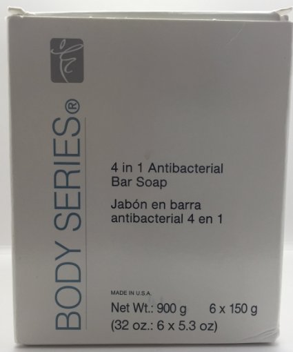 BODY SERIES 4-in-1 Antibacterial Bar Soap 6 / 5.3-oz. bars