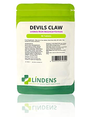 Lindens Devils Claw Formula Tablets (90 Pack)