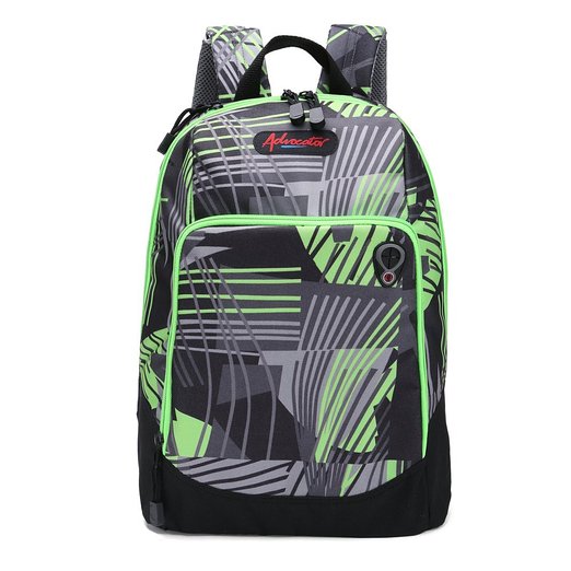 Advocator 14" Laptop Backpack Printed Stripe School Bag Bookage Hiking Pack for Boys
