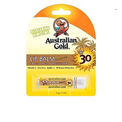 Australian Gold Sunscreen Lip Balm Kiwi-Lime 4.2g SPF30