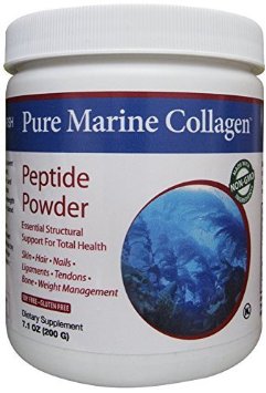 Joy of Health Hydrolyzed Pure Marine Collagen Peptide Powder for Skin Hair Nails and Bones