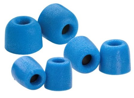 Comply T-500 Isolation Foam Earphone Tips Blue 3 Pairs SML