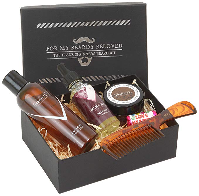 Beard Care and Moustache Care Gift Set - For My Beardy Beloved