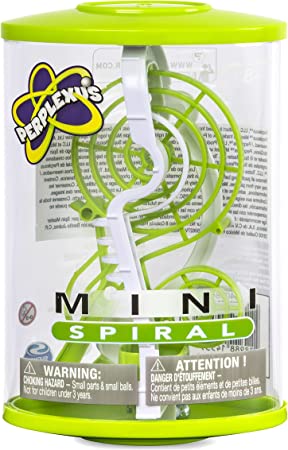 Spin Master Games Perplexus Mini -Spiral 3D sculptural Portable Maze Game (20100009)