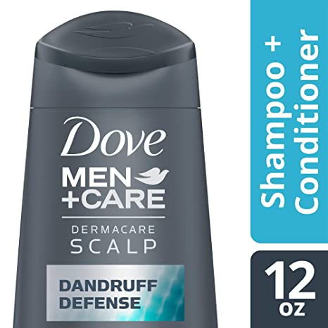 Dove Men Care Dermacare Scalp Dandruff Defense 2 in 1 Shampoo & Conditioner, 12 oz