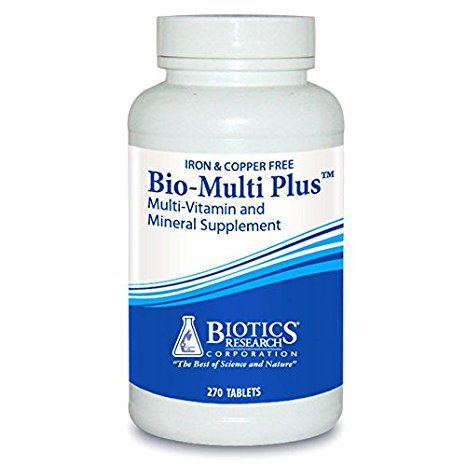 Biotics Research - Bio-Multi Plus Iron and Copper Free 270 Tabs